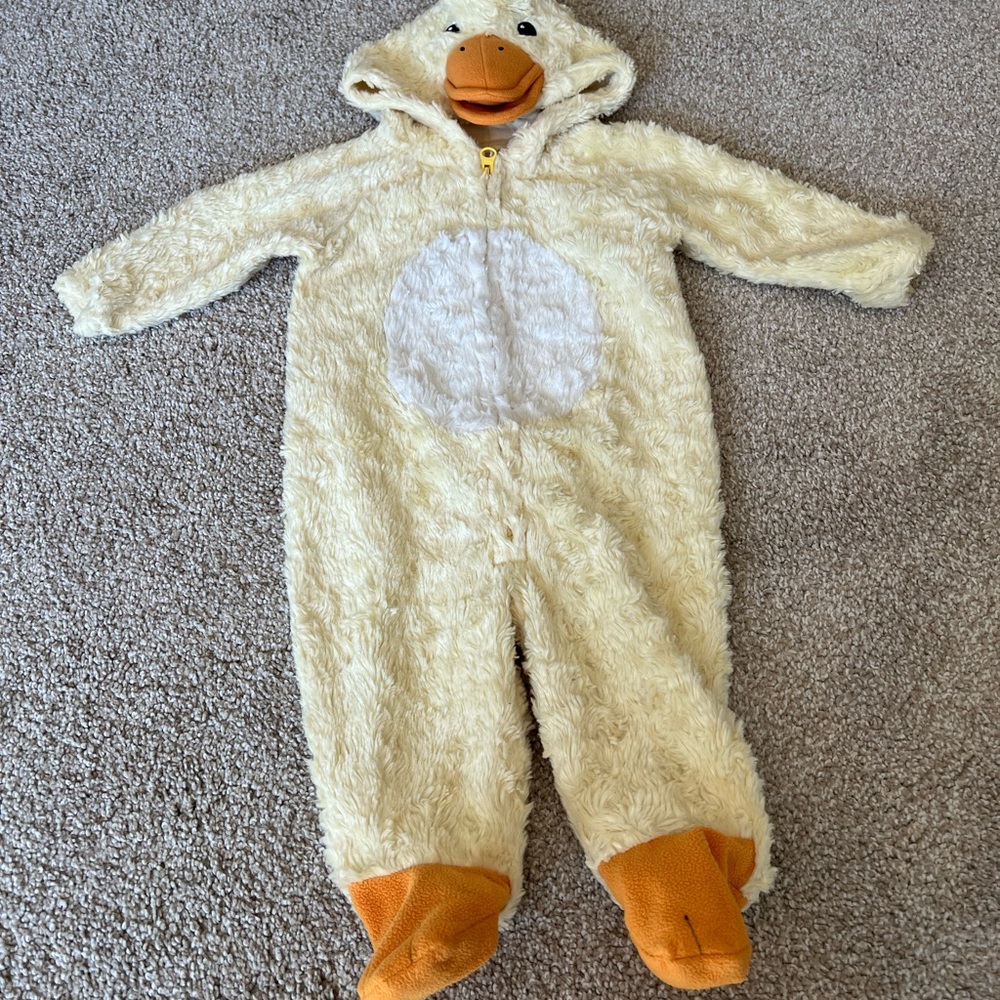 6-9 Month Duck Onesie Costume